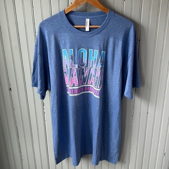 American Apparel Other - AMERICAN APPAREL Men’s Hawaii Aloha Tee Shirt Cotton Blend XXL Brand New